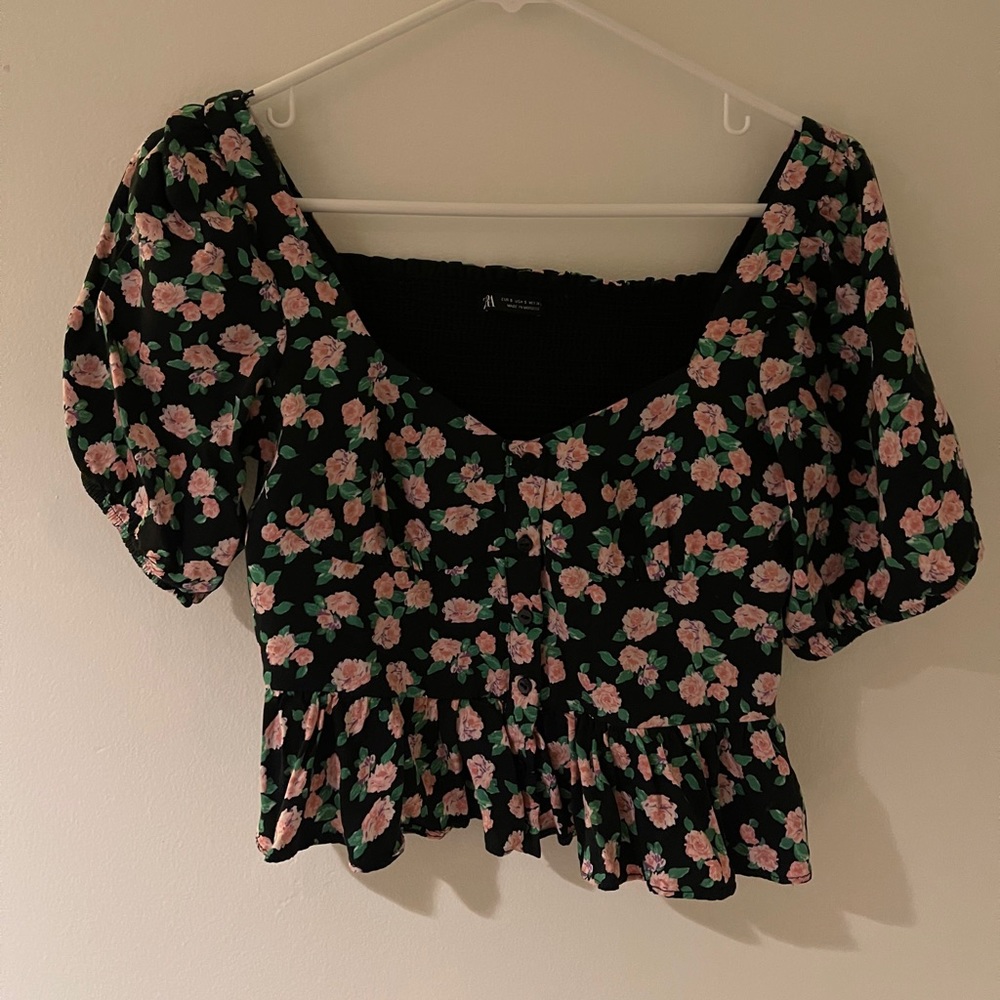 Floral blouse
